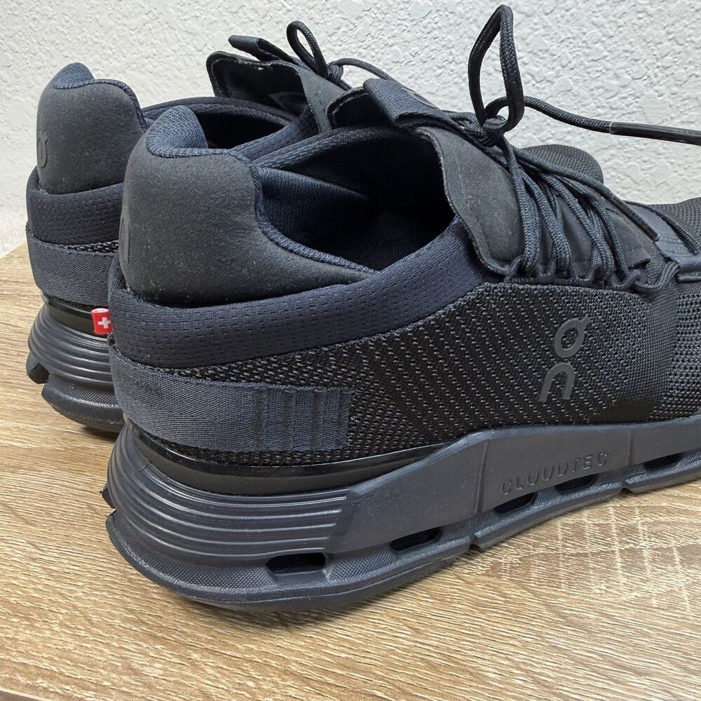 On Cloudnova Black Eclipse Athletic Shoes Men's U… - image 6